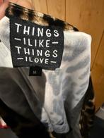 Leopard zachte top- Things I Like Things I Love - Maat M, Ophalen of Verzenden, Zo goed als nieuw, Maat 38/40 (M), Bruin