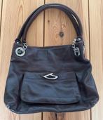 Vintage Tas / Handtas Francesco Biasia - Bruin Leer, Ophalen of Verzenden, Gebruikt, Bruin, Handtas