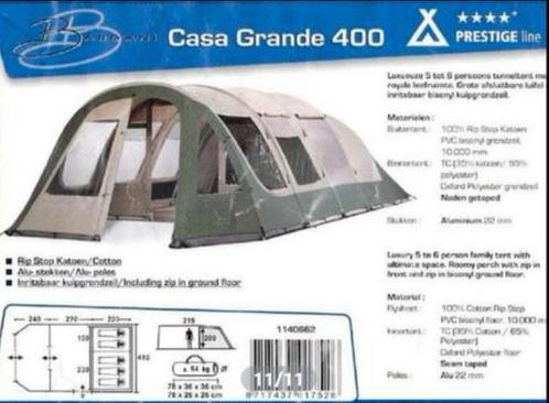 Bardani Casa Grande 400, Caravans en Kamperen, Tenten, tot en met 6, Gebruikt, Ophalen