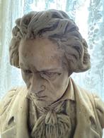 Mozart beeld & 2 kleine afmetingen van steen, Ophalen, Zo goed als nieuw, Mens