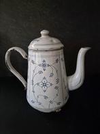 Saks emaille koffie kan, Ophalen of Verzenden