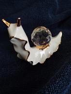 R.G. porseleinen slak beeld met Swarovski kristal, Ophalen of Verzenden, Zo goed als nieuw
