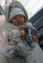 Reborn baby, Verzamelen, Ophalen of Verzenden, Zo goed als nieuw, Babypop, Levensecht of Reborn