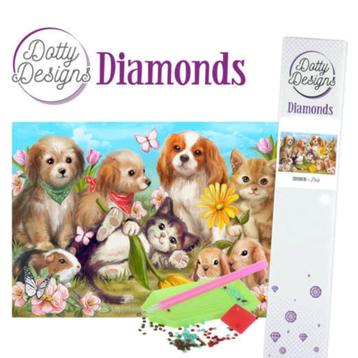 Diamond Painting sets - Dotty Designs - uitverkoop beschikbaar voor biedingen