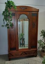 Demontabele art-deco spiegelkast kledingkast servieskast, Huis en Inrichting, Kasten | Kledingkasten, 100 tot 150 cm, 200 cm of meer