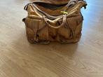 Vintage '70s leren tas, Ophalen, 40 tot 60 cm, 30 cm of meer, Gebruikt