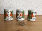 3 retro mini kandelaars funny design germany. Kaarshouders., Huis en Inrichting, Woonaccessoires | Kandelaars en Kaarsen, Ophalen of Verzenden