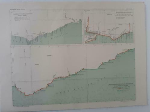 B082/ Plattegrond Goudkust + Guinee Litho uit 1924, Antiek en Kunst, Kunst | Litho's en Zeefdrukken, Ophalen of Verzenden