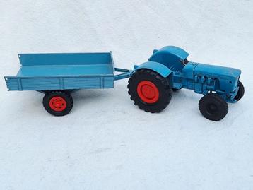 Oude MS-Toys Eicher tractor in miniatuur beschikbaar voor biedingen
