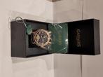 Gamages London Horloge, Overige merken, Leer, Staal, Verzenden