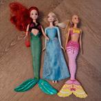 Barbies mattel zeemeermin Ariel en Elsa frozen, Kinderen en Baby's, Speelgoed | Poppen, Ophalen of Verzenden, Zo goed als nieuw