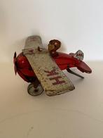 Blikken (speelgoed)vliegtuigje (jaren 40/50), Antiek en Kunst, Ophalen of Verzenden