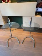 2 bijzettafeltjes Ikea model RY, jaren ‘90, 45 tot 60 cm, Minder dan 55 cm, Gebruikt, 80's, 90's, modern, minimalistisch