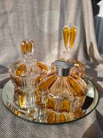 Vintage Phönix Loodkristal Toiletset Art Deco, Ophalen of Verzenden