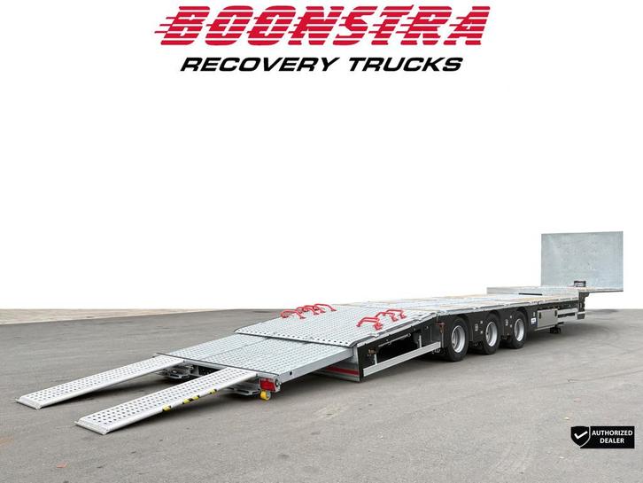 AKSOYLU AKT3D 3 asser Semi-Trailer Winde Machinetransporter, Auto's, Vrachtwagens, Bedrijf, Te koop, ABS, Aanhangers en Opleggers