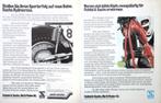 8 vintage advertenties reclames Sachs motor 1976-78 motoren, Verzamelen, Motoren, Ophalen