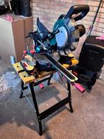 Parkside 2000W Afkortzaag met onderstel, Doe-het-zelf en Verbouw, Gereedschap | Zaagmachines, Ophalen, Gebruikt, 70 mm of meer