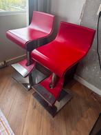 Rode Biebi Sedietavoli Barkrukken - Set van 2, Ophalen, Draaibaar, Gebruikt, 60 tot 90 cm