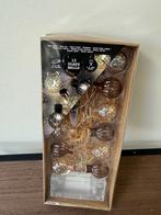 Nieuw 12 glazen ballen met verlichting, Ophalen of Verzenden, Nieuw