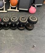 Rubberen dumbells 1 x 18-22-26-30 kg gewichten, Ophalen, Dumbbell, Gebruikt, Gewichten