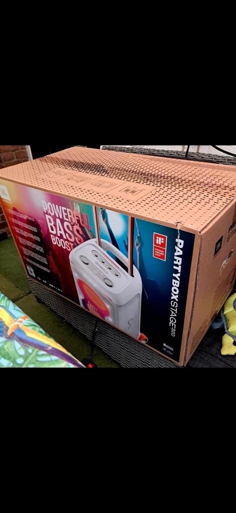 Jbl partybox 320 wit, Audio, Tv en Foto, Luidsprekers, Zo goed als nieuw, Center speaker, 120 watt of meer, JBL, Ophalen