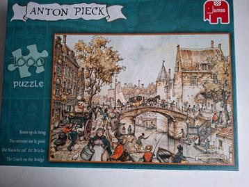 Jumbo Anton Pieck - Koets op de brug (1000 st) beschikbaar voor biedingen