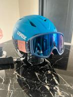 Uvex Kinder skihelm met bril, Sport en Fitness, Skiën en Langlaufen, Overige merken, Minder dan 100 cm, Overige typen, Ophalen of Verzenden