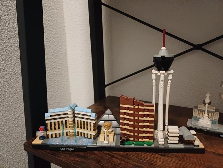 LEGO Architecture Las Vegas 21047 - Compleet & Mooie Staat!, Kinderen en Baby's, Speelgoed | Duplo en Lego, Zo goed als nieuw