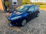 Ford Fiësta Sport 1.0 74KW/100PK 5D Powershift 2014 Blauw, Auto's, Automaat, Zwart, Blauw, 100 pk