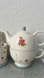 Vintage theeservies set - Tea for one - Douwe Egberts, Ophalen