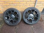 2x Fiat 500S velg met all season band 16 inch, Auto-onderdelen, Banden en Velgen, 16 inch, Banden en Velgen, Ophalen of Verzenden