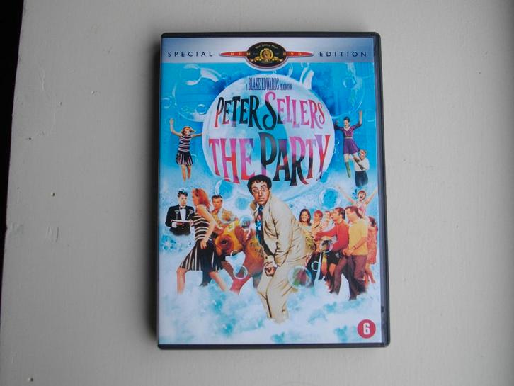 The Party (1966, Peter Sellers) 2-dvd, Cd's en Dvd's, Dvd's | Klassiekers, Zo goed als nieuw, Komedie, 1960 tot 1980, Alle leeftijden