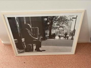 De jazz muzikant beschikbaar voor biedingen