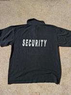 Nieuwe polo Security mt : L, Ophalen, Nieuw, Maat 52/54 (L), Zwart