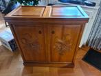 Vintage drankenkabinet / bar buffetkast handgemaakt, Ophalen, Gebruikt