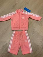 Roze adidas trainingspak, Ophalen of Verzenden, Zo goed als nieuw, Meisje, Pakje