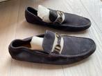 Suede instappers mocassins Dolce & Gabbana 42,5 43 soepel, Kleding | Heren, Schoenen, Verzenden, Zo goed als nieuw, Bruin, Loafers