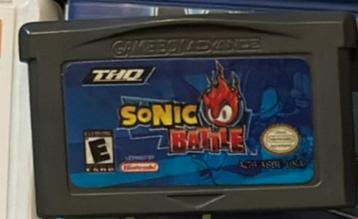 Sonic battle gameboy advance beschikbaar voor biedingen