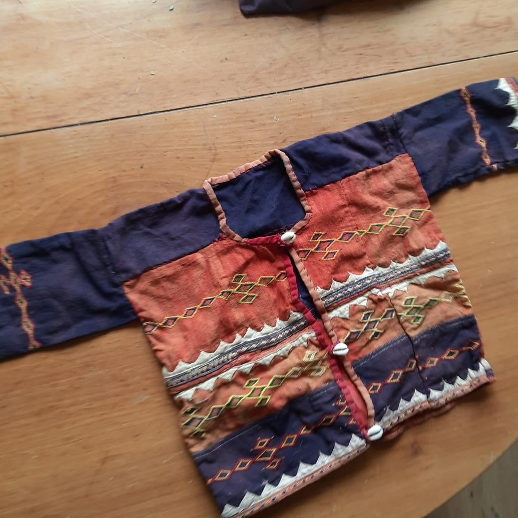 Antieke Tribal Blouse Zuidoost-Azië China Hmong of Kanchin, Antiek en Kunst, Antiek | Kleding en Accessoires, Verzenden