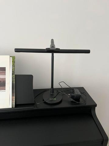 Pianolamp bureaulamp zwart LED schakelaar d.mv. touch beschikbaar voor biedingen
