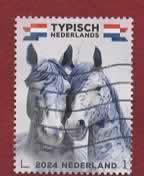 Nederland - 4189 - Typisch Nederland - Paarden - (jr.'24), Postzegels en Munten, Postzegels | Nederland, Ophalen of Verzenden