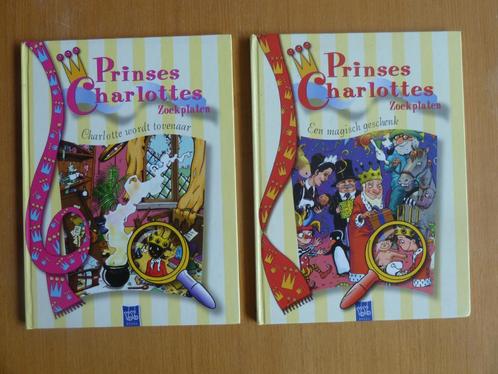 Prinses Charlottes Zoekplaten - 2 stuks - 3 euro per stuk, Boeken, Kinderboeken | Jeugd | onder 10 jaar, Zo goed als nieuw, Sprookjes