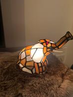 Prachtige Olifant lamp, Tiffany/Tiffany style, Ophalen of Verzenden, Zo goed als nieuw