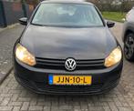 Volkswagen Golf 1.4 16V 59KW 5D 2009 Zwart, Auto's, Voorwielaandrijving, Euro 5, Stof, 4 cilinders