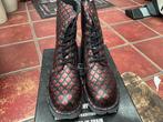 Zwart/Bordeau Rode New Rock schoenen maat 41 unisex, Kleding | Heren, Nieuw, Ophalen of Verzenden, Zwart