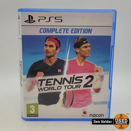 Tennis World Tour 2 PS5 Game - In Nette Staat, Spelcomputers en Games, Games | Sony PlayStation 5, Zo goed als nieuw