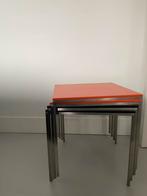 Joop van Arnhem , kubustafeltjes 35x35x35, Huis en Inrichting, Ophalen, Minder dan 55 cm, Gebruikt, Vierkant