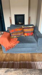 Loveseat donkergrijs 140cmx105cm, Huis en Inrichting, Fauteuils, Ophalen, Gebruikt, 100 tot 125 cm, Loveseat