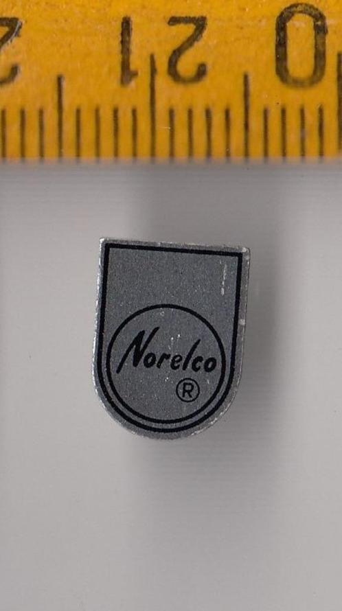 Philips Norelco Radio embleem logo D, Antiek en Kunst, Antiek | Tv's en Audio, Ophalen of Verzenden