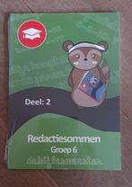 Nieuw - redactiesommen groep 6 deel 2, Boeken, Ophalen of Verzenden, Nieuw, Overige niveaus